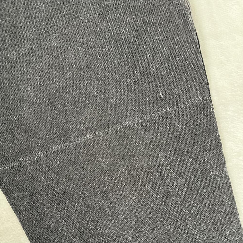 Dickies Carpenter Jeans Mens 38x32 Black Relaxed Straight Work Denim Faded Wash - Picture 10 of 13